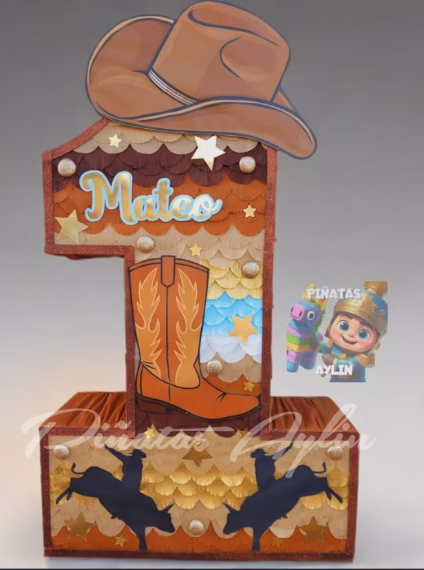 Number piñata